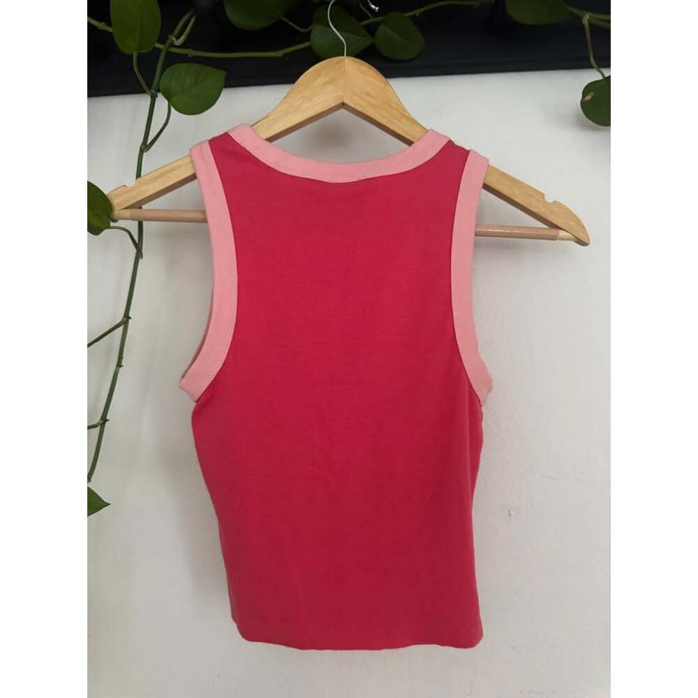 BP. Pink Ringer Tank Top - Picture 4 of 4